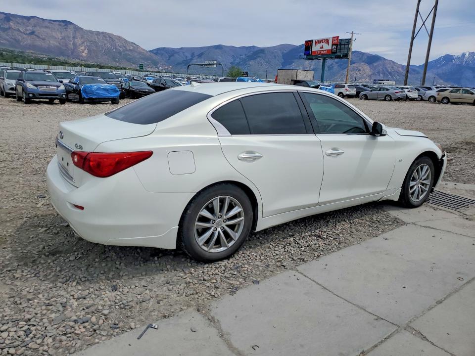 2014 Infiniti Q50 მანქანა იყიდება აუქციონზე, vin: JN1BV7ARXEM693470, აუქციონის ნომერი: 52738066