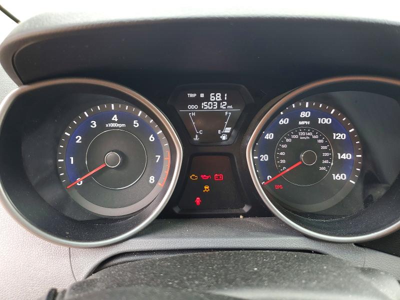 52263286 :رقم المزاد ، 5NPDH4AE9DH412244 vin ، 2013 Hyundai Elantra مزاد بيع