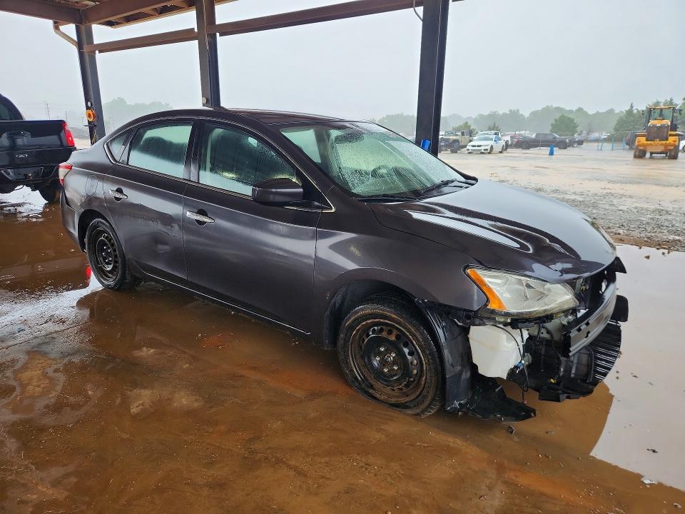 54712596 :رقم المزاد ، 3N1AB7APXEL615672 vin ، 2014 Nissan Sentra مزاد بيع