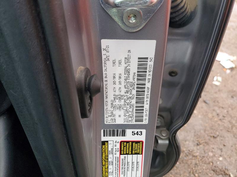 2021 Toyota Tacoma მანქანა იყიდება აუქციონზე, vin: 3TMCZ5AN3MM442851, აუქციონის ნომერი: 51847256