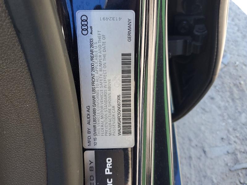 Продаж на аукціоні авто 2016 Audi A7, vin: WAUWGAFC5GN087305, номер лоту: 53163696