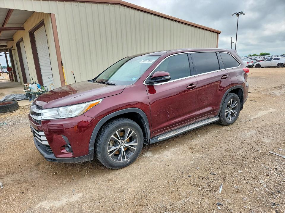 2018 Toyota Highlander მანქანა იყიდება აუქციონზე, vin: 5TDZZRFH8JS286032, აუქციონის ნომერი: 54211156