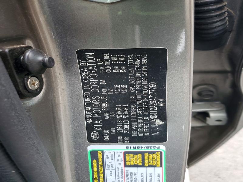 Aukcja sprzedaży 2010 Kia Soul, vin: KNDJT2A29A7177260, numer aukcji: 53725596