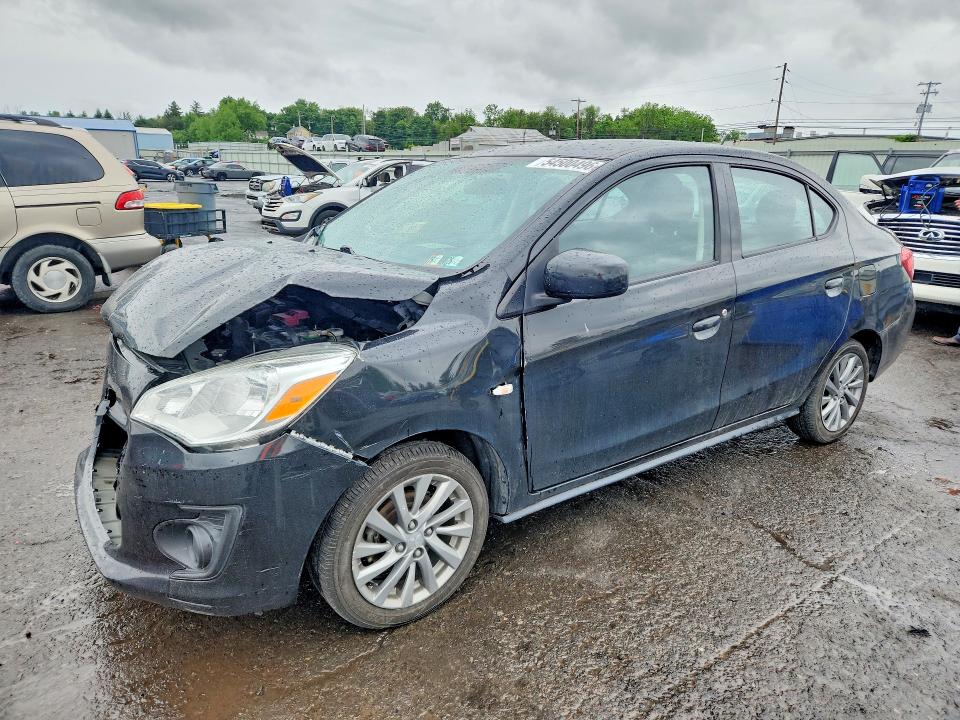 2019 Mitsubishi Mirage მანქანა იყიდება აუქციონზე, vin: ML32F3FJ7KHF08081, აუქციონის ნომერი: 54500496
