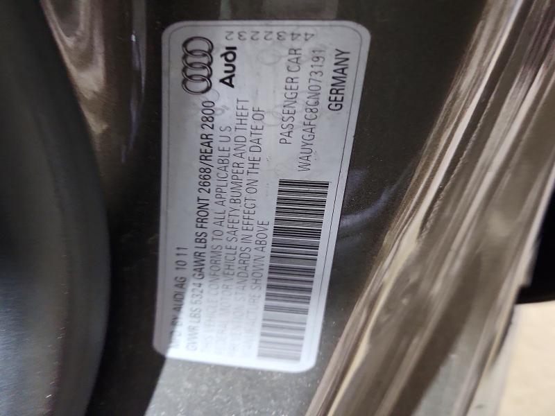 Aukcja sprzedaży 2012 Audi A7, vin: WAUYGAFC8CN073191, numer aukcji: 51596446