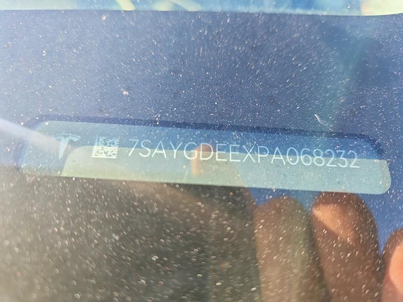 Продажа на аукционе авто 2023 Tesla Model Y, vin: 7SAYGDEEXPA068232, номер лота: 53338606
