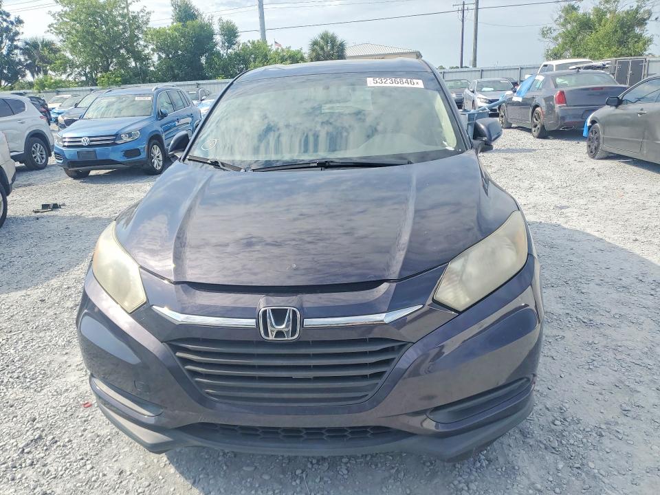 2016 Honda Hr-v მანქანა იყიდება აუქციონზე, vin: 3CZRU5H37GM722865, აუქციონის ნომერი: 53236846
