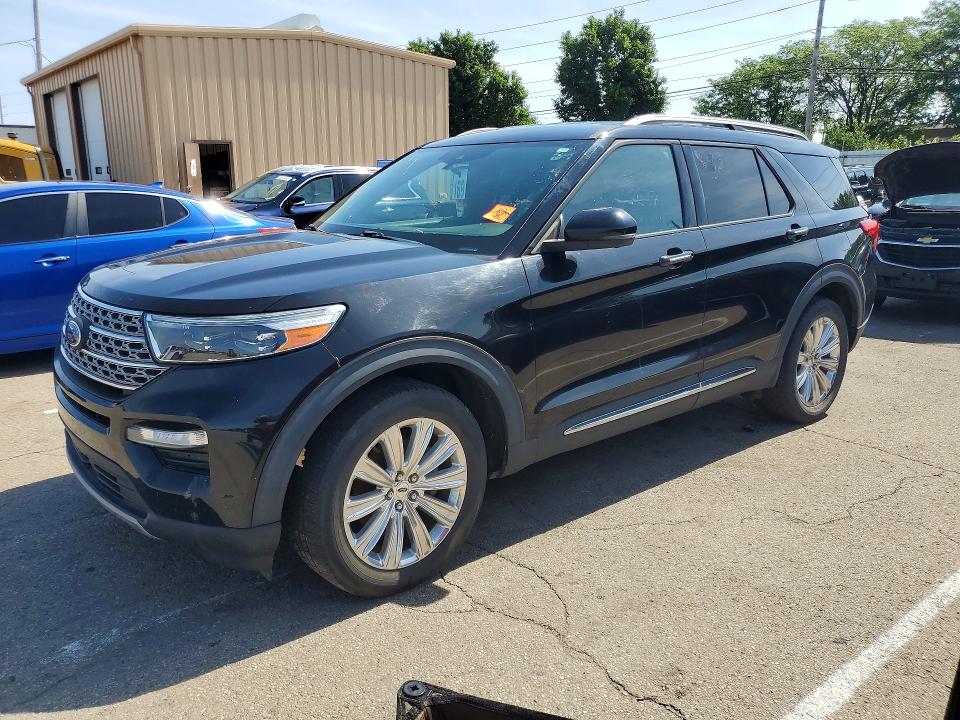 55327076 :رقم المزاد ، 1FMSK8FH0LGC02438 vin ، 2020 Ford Explorer مزاد بيع