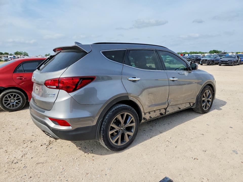 Продажа на аукционе авто 2018 Hyundai Santa Fe Sport, vin: 5XYZW4LA4JG554218, номер лота: 51163146
