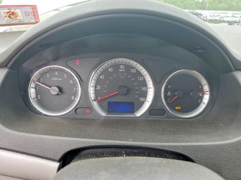2009 Hyundai Sonata მანქანა იყიდება აუქციონზე, vin: 5NPEU46F29H449774, აუქციონის ნომერი: 54185046
