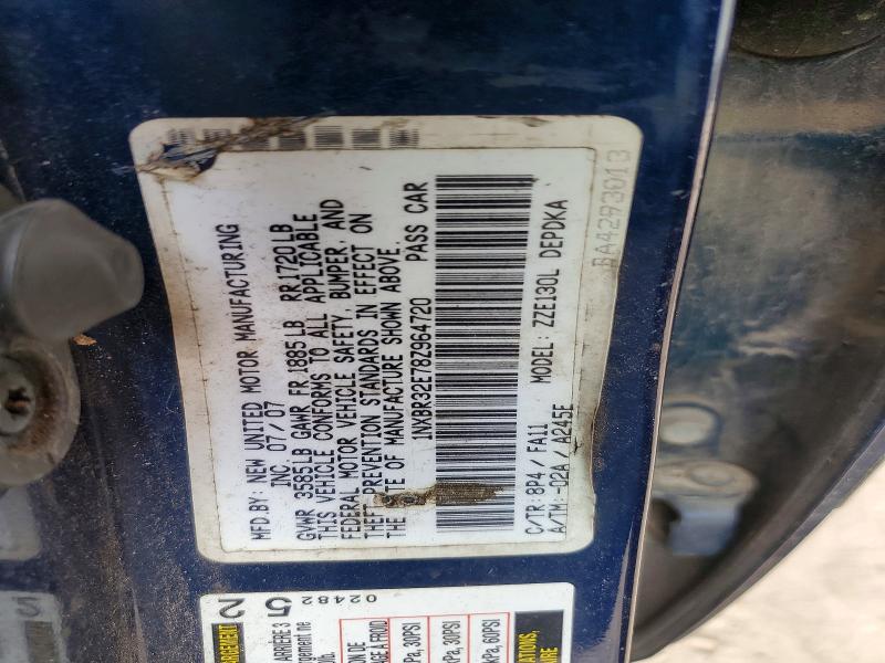 54142156 :رقم المزاد ، 1NXBR32E78Z964720 vin ، 2008 Toyota Corolla مزاد بيع