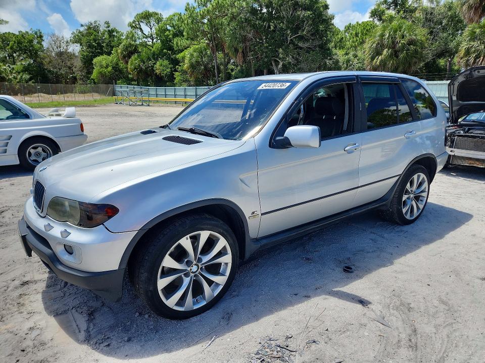 2004 Bmw X5 მანქანა იყიდება აუქციონზე, vin: 5UXFA13504LU44695, აუქციონის ნომერი: 54420736