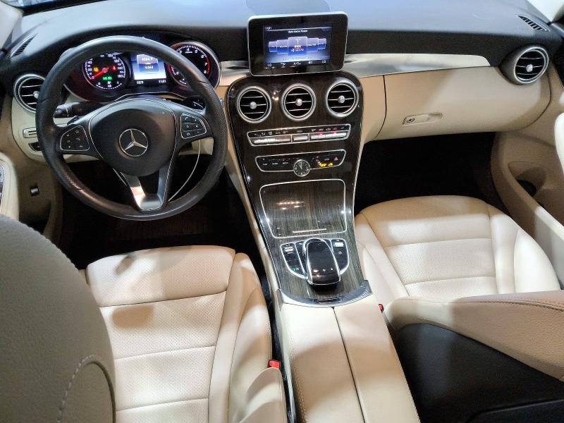 54984326 :رقم المزاد ، 55SWF4KB2FU079162 vin ، 2015 Mercedes-benz C مزاد بيع