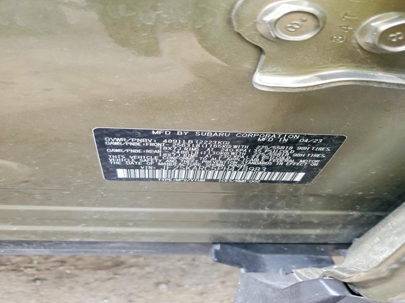 2023 Subaru Forester მანქანა იყიდება აუქციონზე, vin: JF2SKARC5PH478983, აუქციონის ნომერი: 53197106