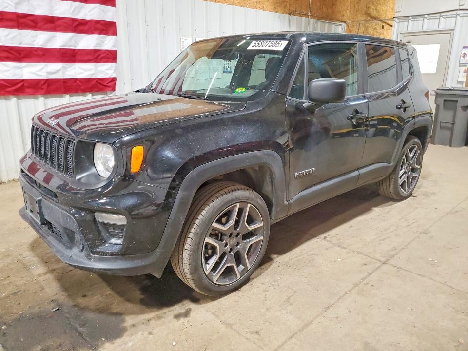 2021 Jeep Renegade მანქანა იყიდება აუქციონზე, vin: ZACNJDAB3MPN33984, აუქციონის ნომერი: 55807586
