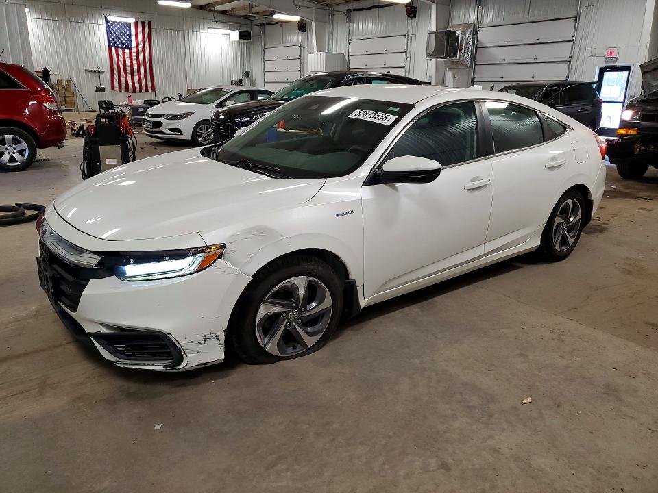 52873536 :رقم المزاد ، 19XZE4F54KE012455 vin ، 2019 Honda Insight مزاد بيع