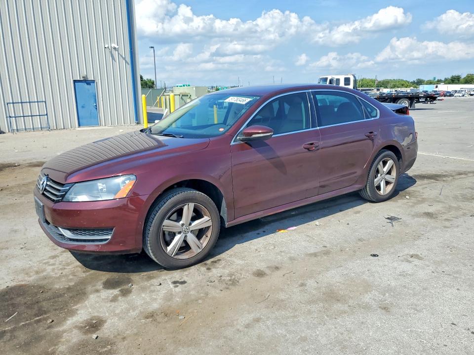 2012 Volkswagen Passat მანქანა იყიდება აუქციონზე, vin: 1VWBH7A37CC043091, აუქციონის ნომერი: 51783466