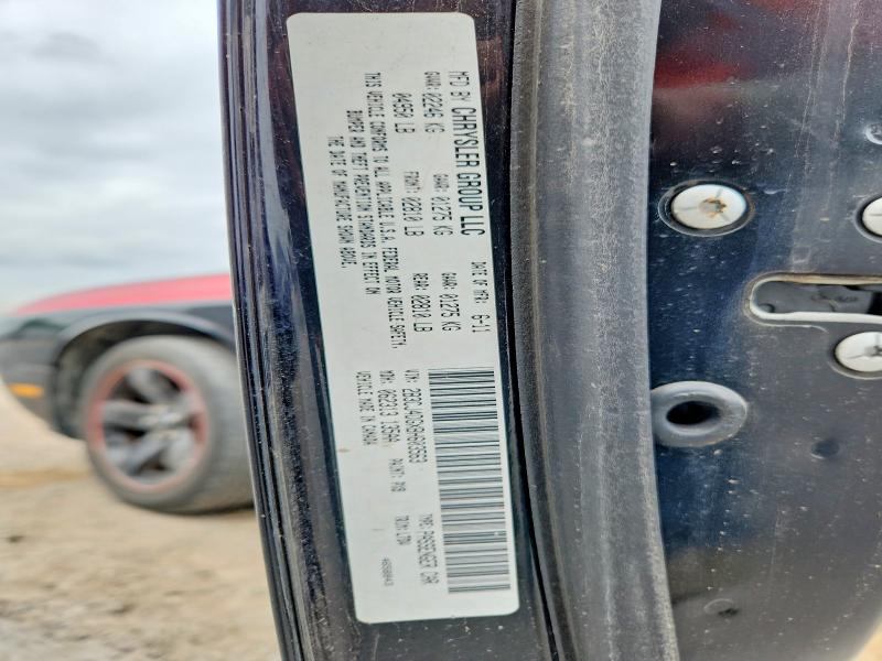 51908176 :رقم المزاد ، 2B3CJ4DGXBH603563 vin ، 2011 Dodge Challenger مزاد بيع