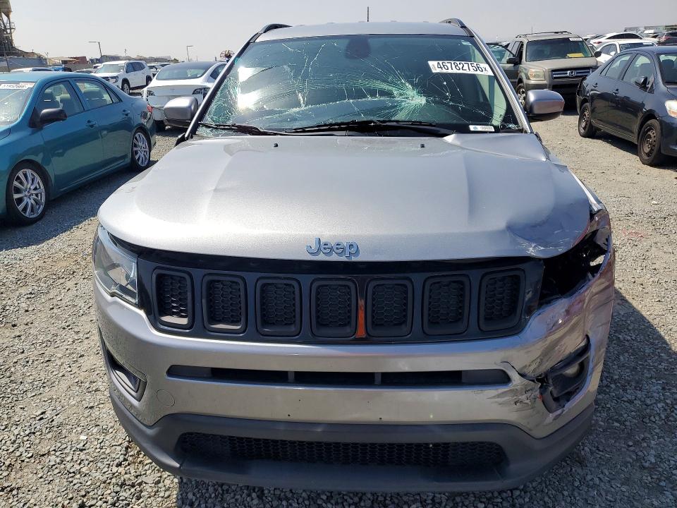 46782756 :رقم المزاد ، 3C4NJDBB8LT155167 vin ، 2020 Jeep Compass مزاد بيع