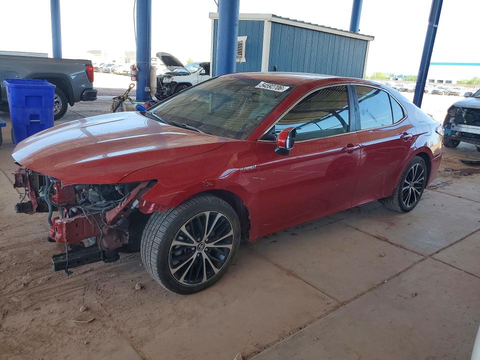 2019 Toyota Camry Hybrid მანქანა იყიდება აუქციონზე, vin: 4T1B21HK1KU014155, აუქციონის ნომერი: 54592706
