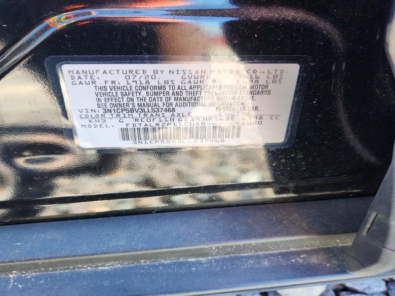 Продаж на аукціоні авто 2020 Nissan Kicks, vin: 3N1CP5BV3LL537468, номер лоту: 53364596
