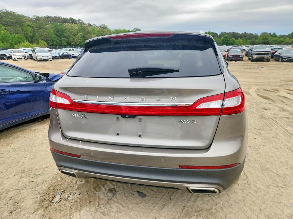 52766896 :رقم المزاد ، 2LMTJ8KR9GBL72613 vin ، 2016 Lincoln Mkx مزاد بيع