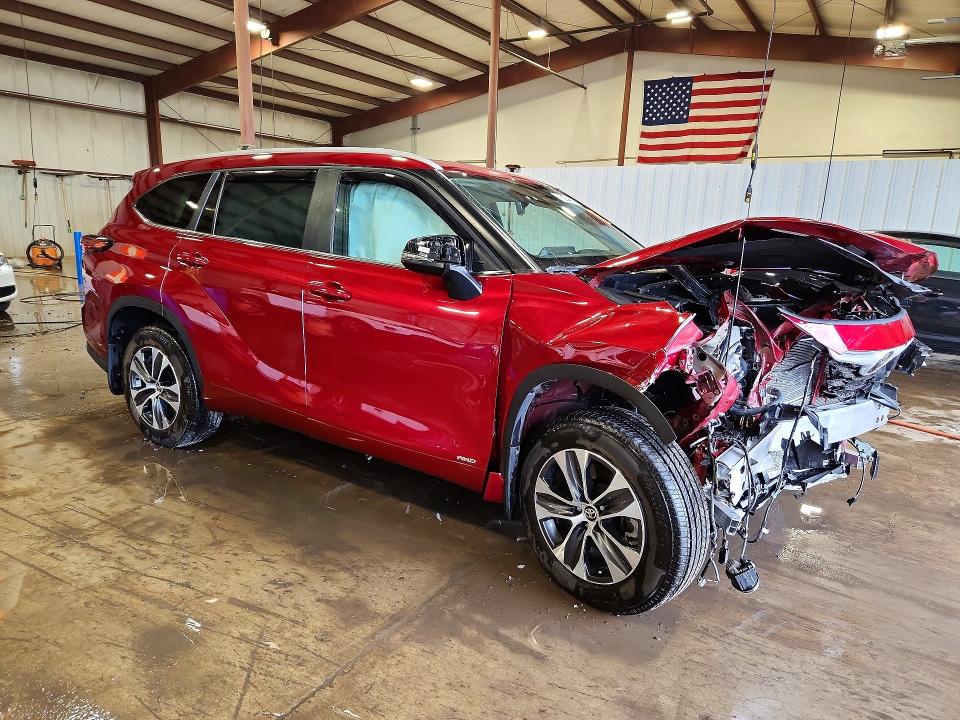 Продажа на аукционе авто 2025 Toyota Highlander Hybrid, vin: 5TDKBRCH0SS680619, номер лота: 52844916