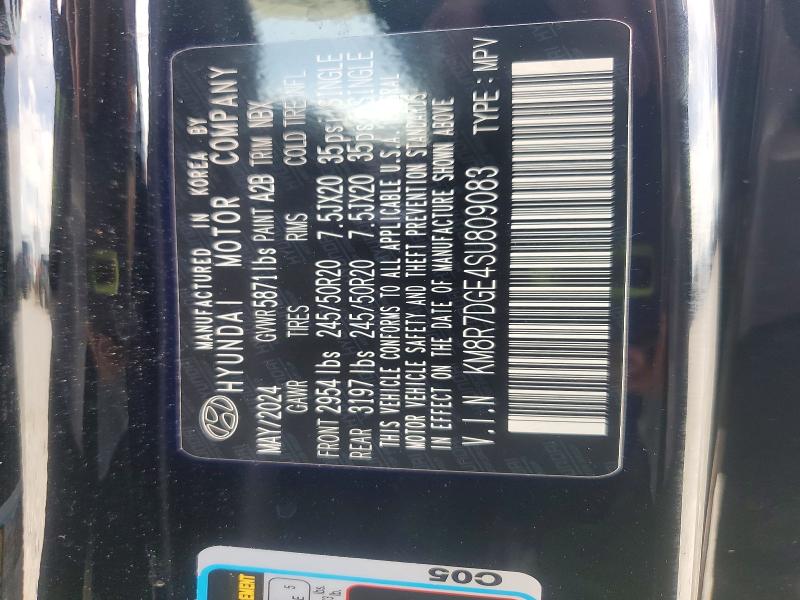 Продажа на аукционе авто 2025 Hyundai Palisade, vin: KM8R7DGE4SU809083, номер лота: 55535466