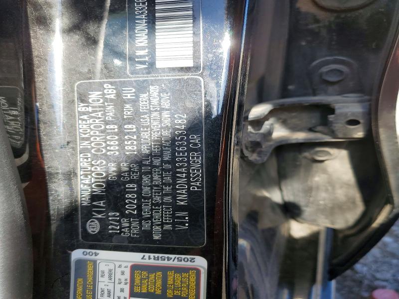 Aukcja sprzedaży 2014 Kia Rio, vin: KNADN4A33E6353482, numer aukcji: 53062076
