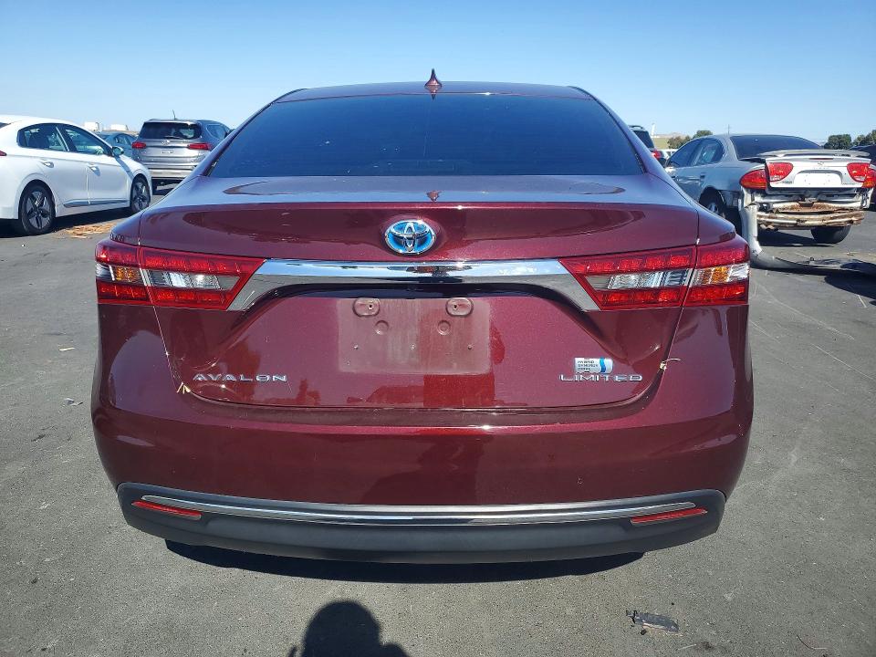 54206966 :رقم المزاد ، 4T1BD1EB6GU050459 vin ، 2016 Toyota Avalon Hybrid مزاد بيع