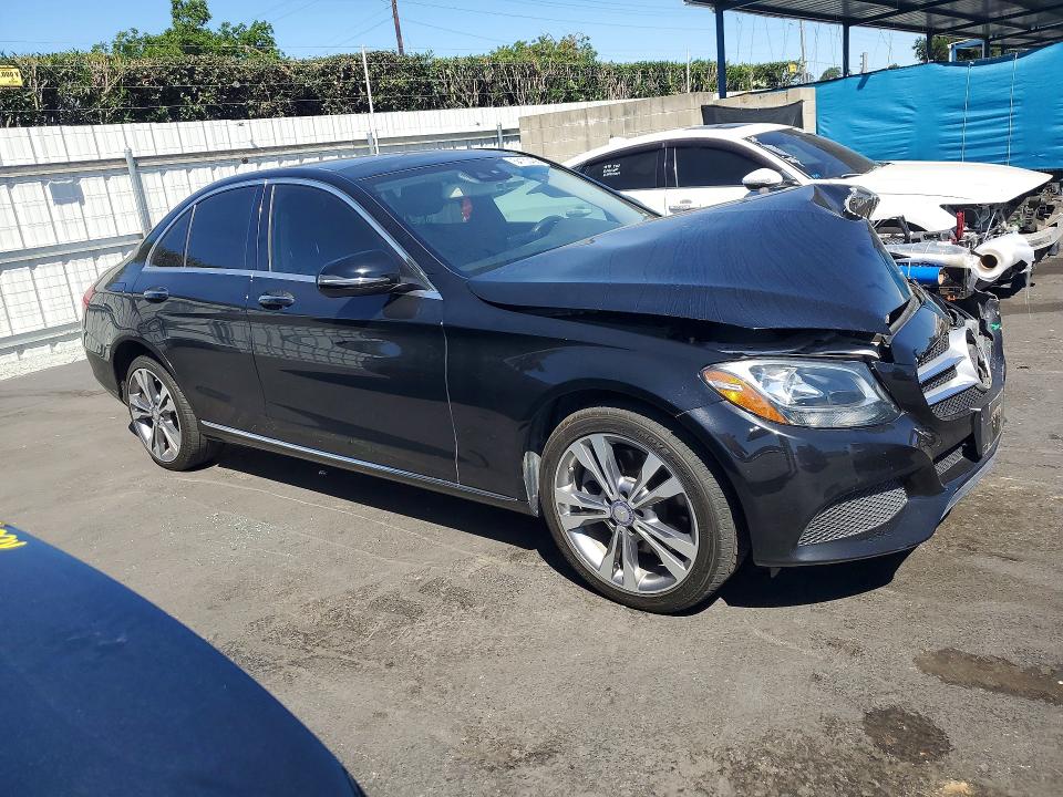2017 Mercedes-benz C მანქანა იყიდება აუქციონზე, vin: 55SWF4KB4HU193120, აუქციონის ნომერი: 54163406
