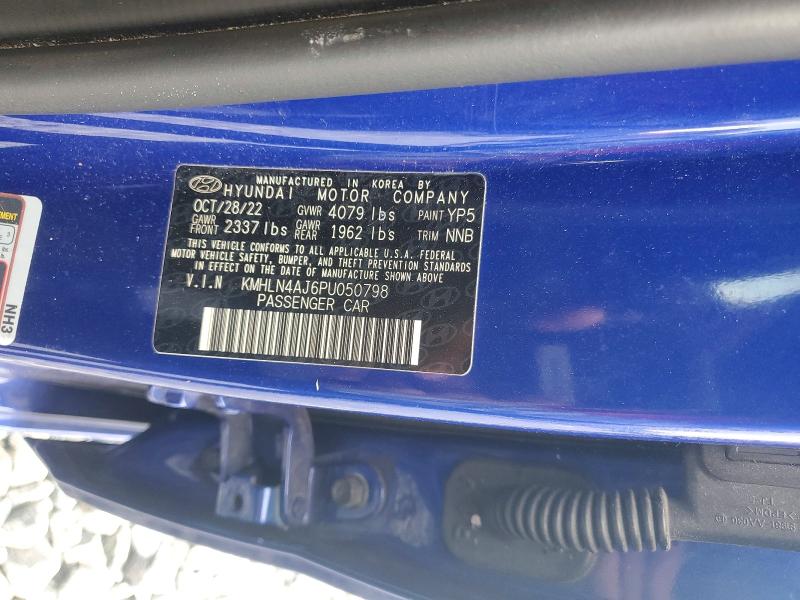 Продажа на аукционе авто 2023 Hyundai Elantra, vin: KMHLN4AJ6PU050798, номер лота: 54767616