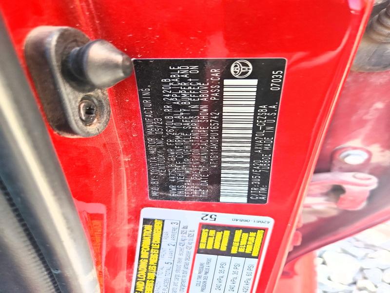 2023 Toyota Camry მანქანა იყიდება აუქციონზე, vin: 4T1G11AK0PU165742, აუქციონის ნომერი: 53248456