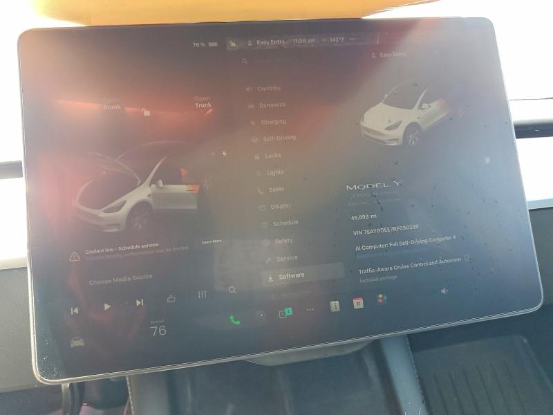 53143706 :رقم المزاد ، 7SAYGDEE7RF090338 vin ، 2024 Tesla Model Y مزاد بيع