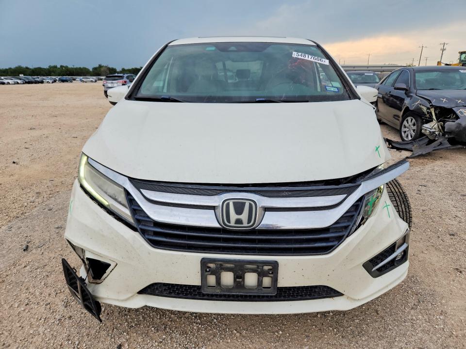54817606 :رقم المزاد ، 5FNRL6H89JB019449 vin ، 2018 Honda Odyssey مزاد بيع
