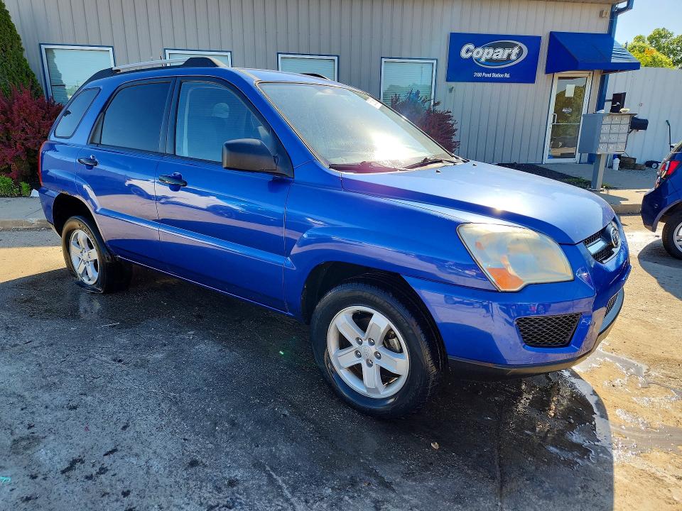 52679666 :رقم المزاد ، KNDJE723097590727 vin ، 2009 Kia Sportage مزاد بيع