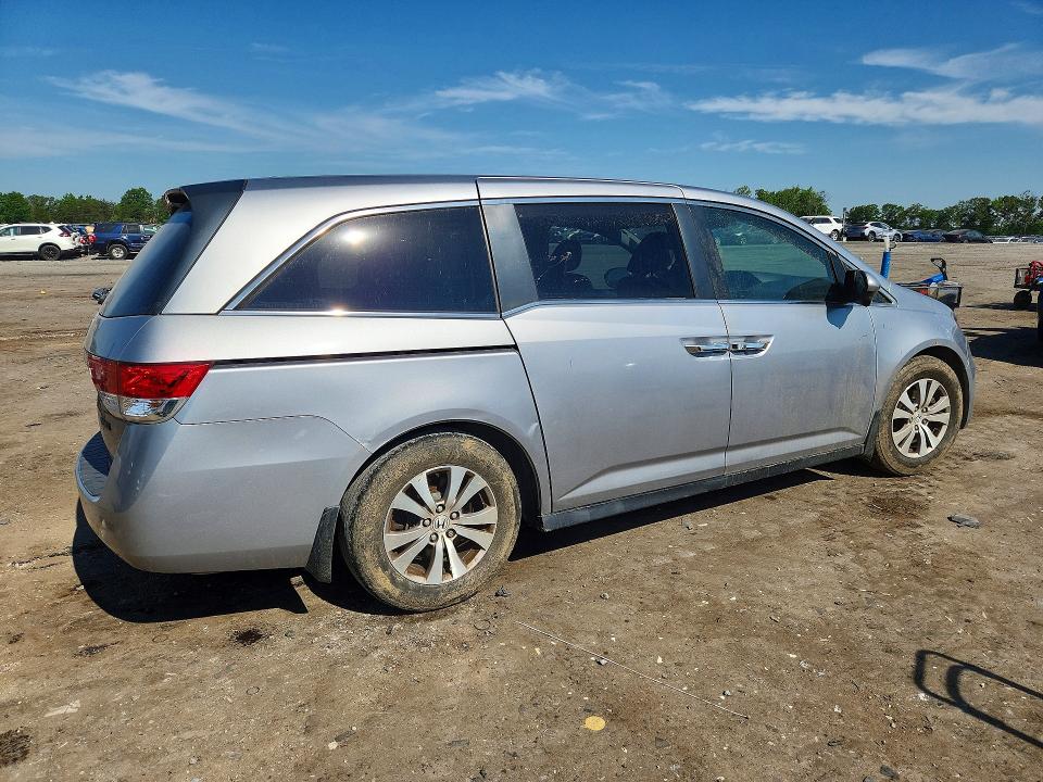 53803786 :رقم المزاد ، 5FNRL5H68HB014004 vin ، 2017 Honda Odyssey مزاد بيع