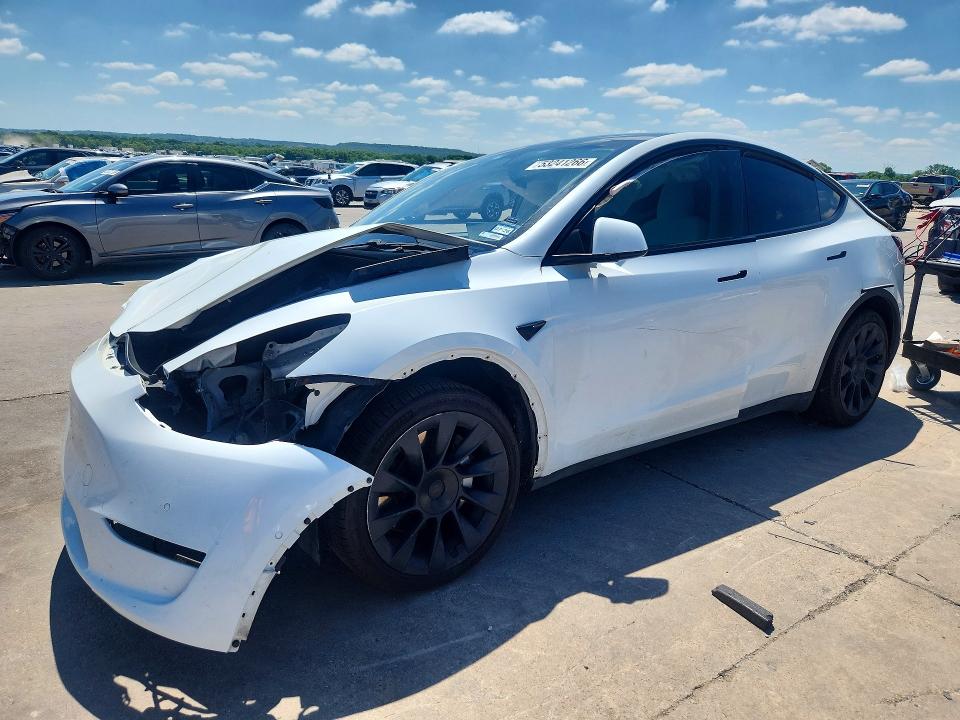 53241266 :رقم المزاد ، 5YJYGDEE6LF014498 vin ، 2020 Tesla Model Y مزاد بيع