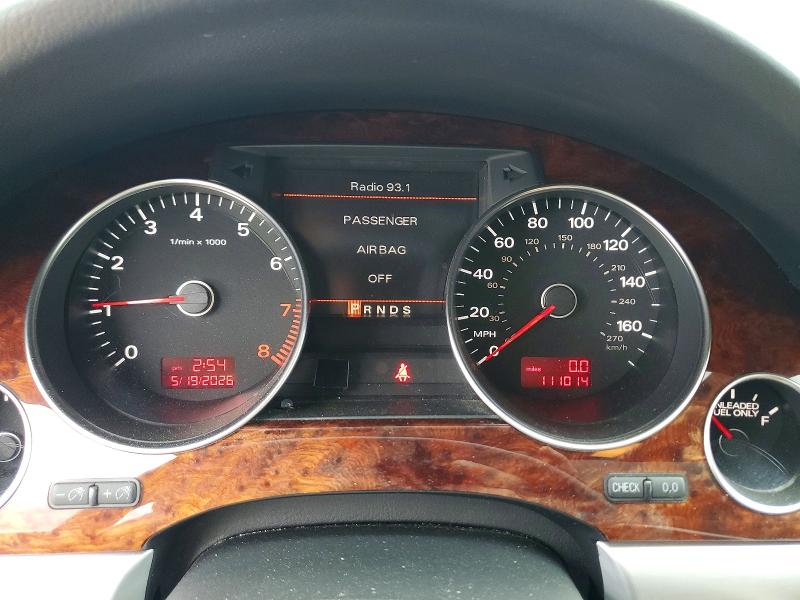 53798476 :رقم المزاد ، WAUMV94E09N001479 vin ، 2009 Audi A8 مزاد بيع