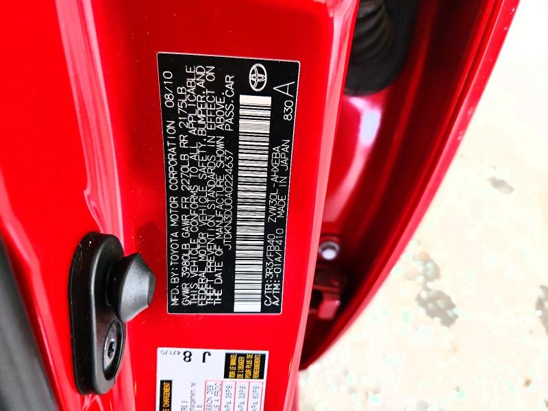 Auction sale of the 2010 Toyota Prius, vin: JTDKN3DU0A0224637, lot number: 52361956