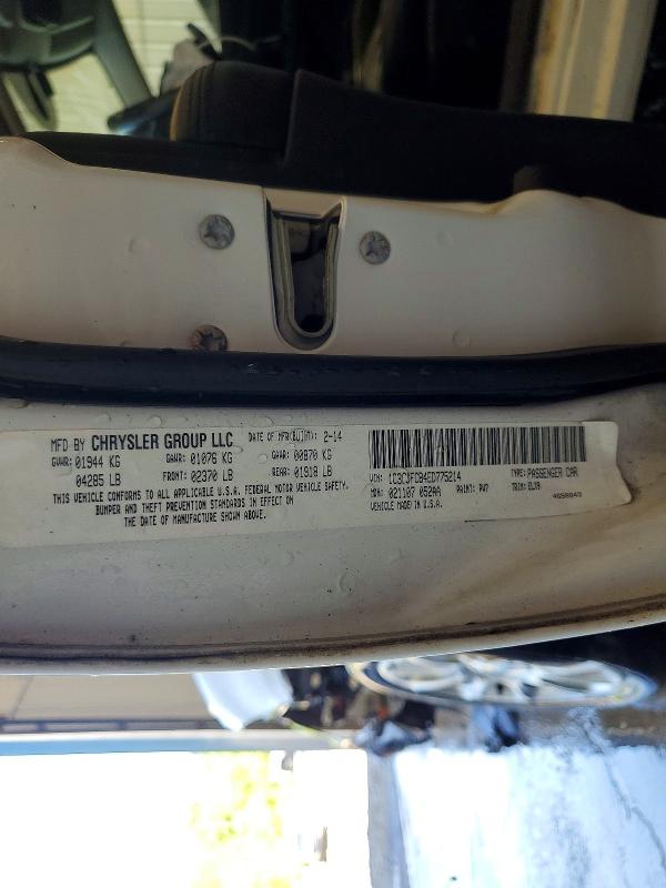 Продажа на аукционе авто 2014 Dodge Dart, vin: 1C3CDFCB4ED775214, номер лота: 55201236