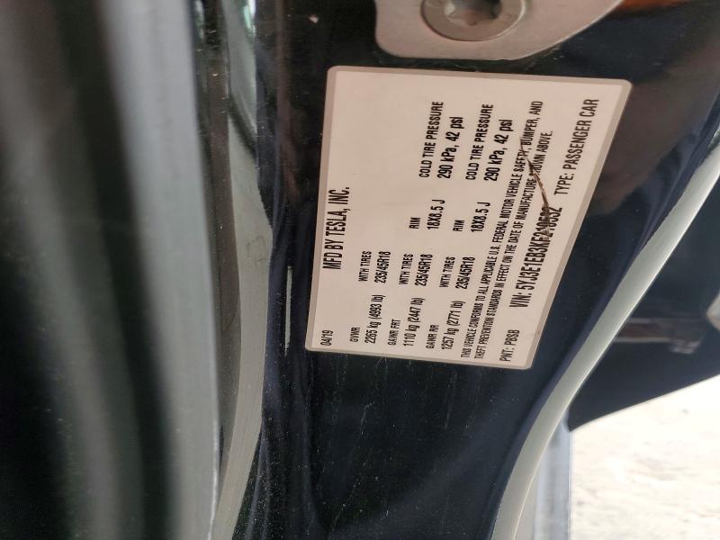 Продаж на аукціоні авто 2019 Tesla Model 3, vin: 5YJ3E1EB3KF210532, номер лоту: 51942026