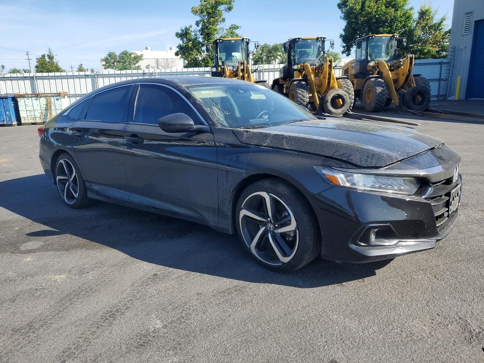 52894916 :رقم المزاد ، 1HGCV1F42MA038362 vin ، 2021 Honda Accord مزاد بيع