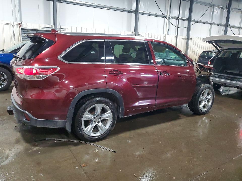 Продажа на аукционе авто 2015 Toyota Highlander, vin: 5TDDKRFH1FS179460, номер лота: 51777716