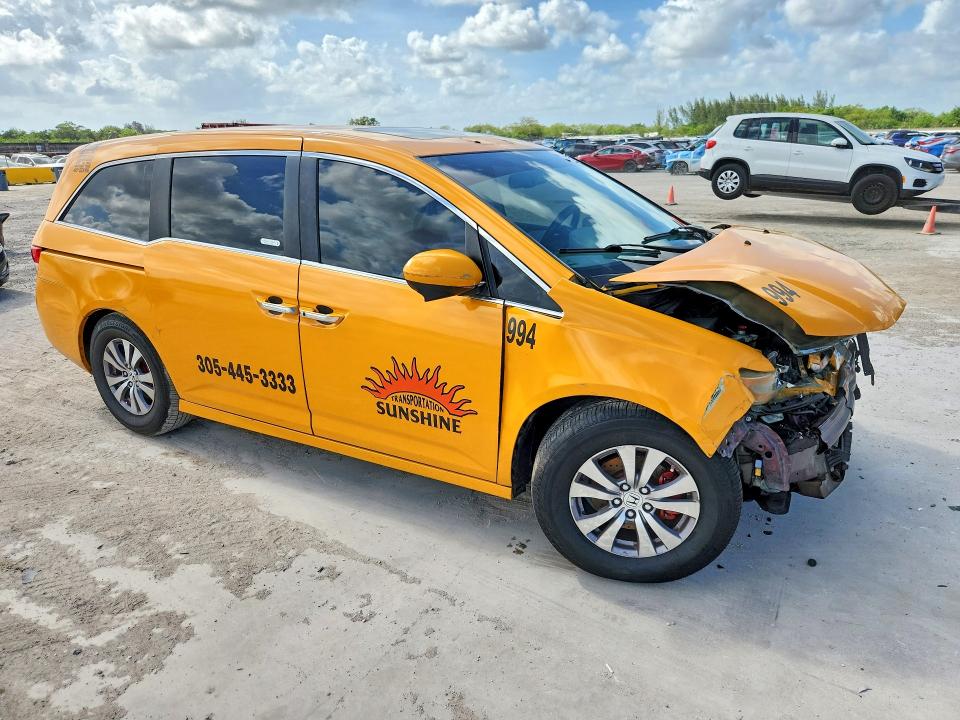 Продаж на аукціоні авто 2017 Honda Odysseyexl, vin: 5FNRL5H65HB023565, номер лоту: 55278906