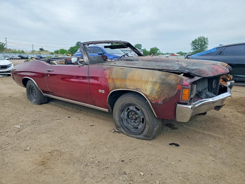 Продажа на аукционе авто 1972 Chevrolet Ss, vin: 1D67H2B557016, номер лота: 54330696