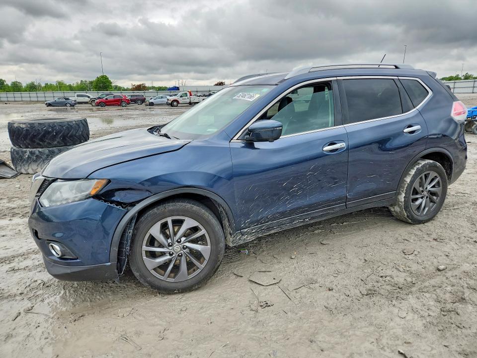 2016 Nissan Rogue მანქანა იყიდება აუქციონზე, vin: 5N1AT2MV1GC924321, აუქციონის ნომერი: 52462166