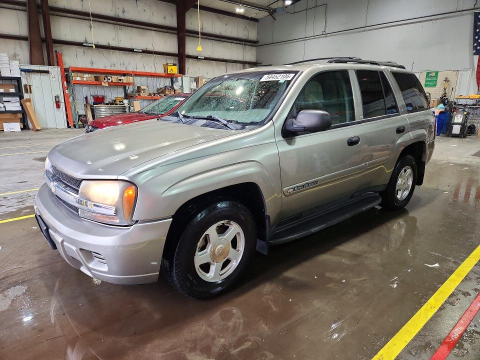 2002 Chevrolet Trailblazer მანქანა იყიდება აუქციონზე, vin: 1GNDT13S922155124, აუქციონის ნომერი: 54452106