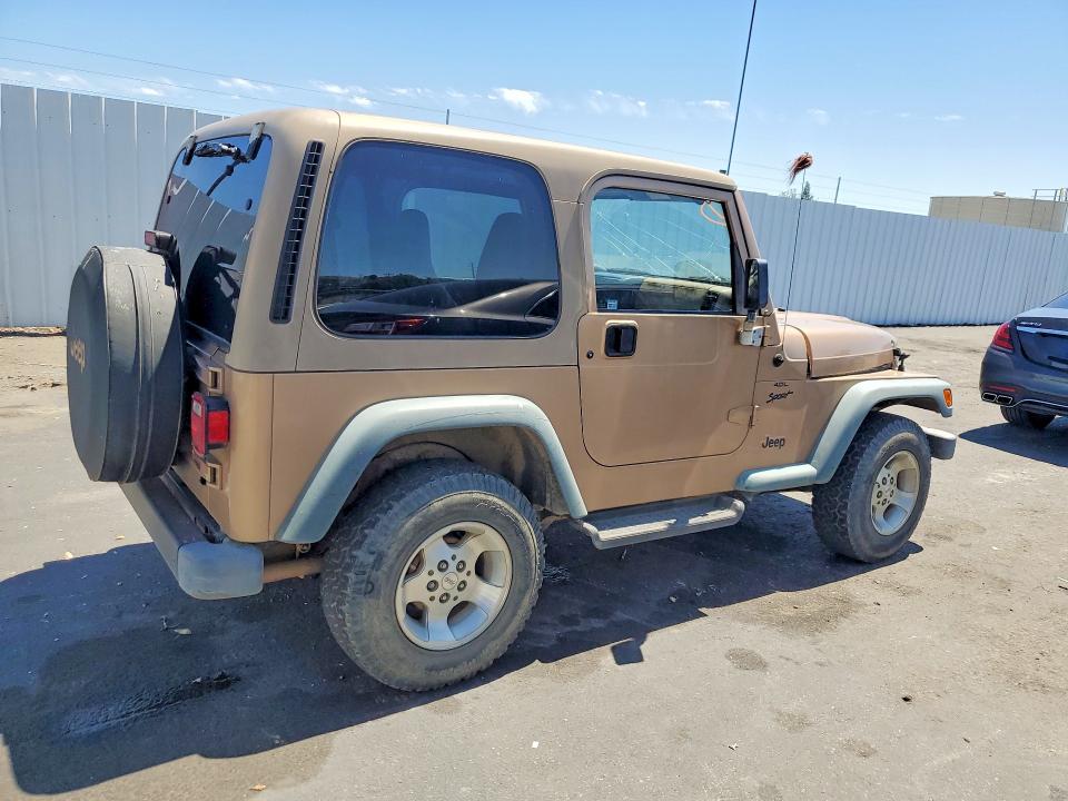 52848086 :رقم المزاد ، 1J4FY19S3XP446538 vin ، 1999 Jeep Wrangler / Tj مزاد بيع