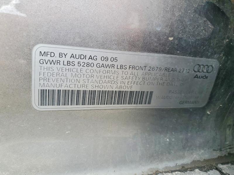 2006 Audi A6 მანქანა იყიდება აუქციონზე, vin: WAUDG74F66N067991, აუქციონის ნომერი: 52088716
